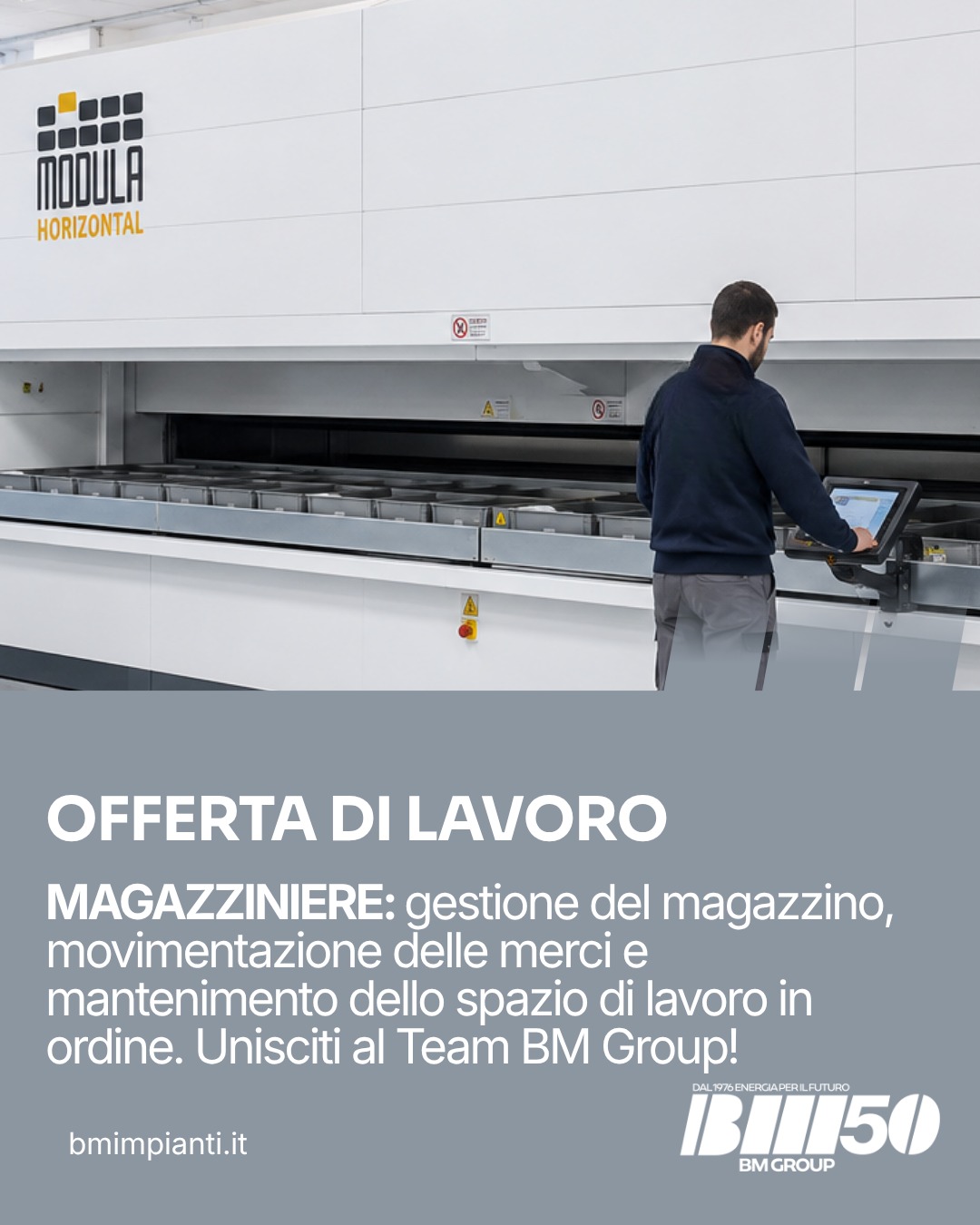 Magazziniere 1 MAGAZZINIERE