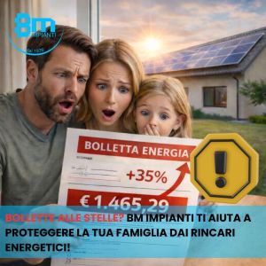 Impianti Elettrici 3 FAMIGLIE E RINCARI ENERGETICI